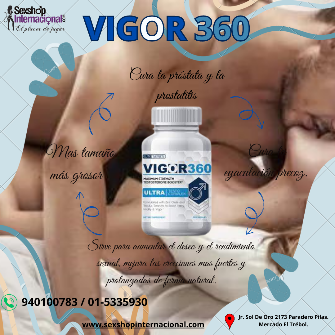 SEXSHOP VIGOR 360 ELEVA LA TETOSTERONA